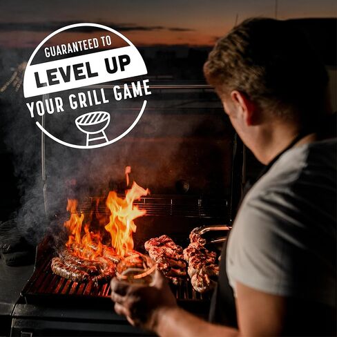 Spice Rack Co. BBQ Sips and Rubs - مجموعات التدخين والشواء ومجموعات التوابل ، وملحقات الشواء وملحقات المدخن ، وهدايا أعياد الميلاد له ، هدايا عيد ميلاد رجال للرجال (5 عبوات) in Saudi Arabia