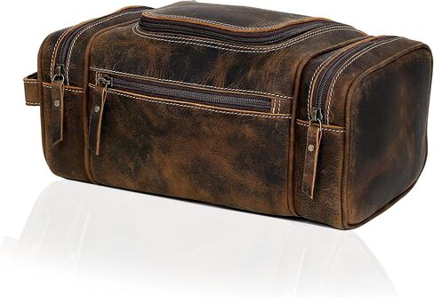 VC Vintage Couture Leather Beading Bag bag for Men Leather Leather General Men Plage for Travell in Kuwait