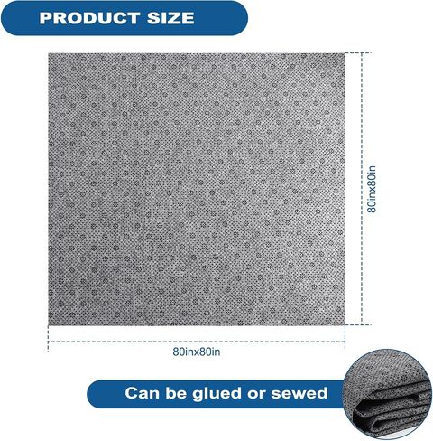 70.8 "x80 tufting Cloth Punch Needle Fabric， Monks Cloth for Rug tufting kit tufting Cloth with Marked Lines，Punch Needle Monks Cloth for Rug Making (70.8 × 80 inch) in Saudi Arabia
