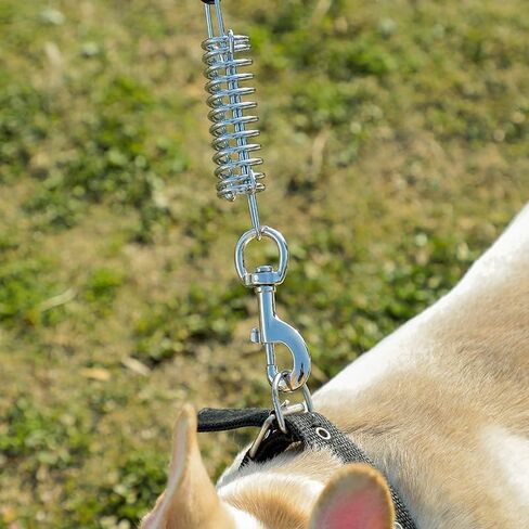 Tie Out Cable for Dogs,30FT Dog Leads,Heavy Duty Dog Tie Out Cable for Large Dogs Up to 125lbs,Durable Dog Runner Tether Line for Outdoor,Yard in Kuwait