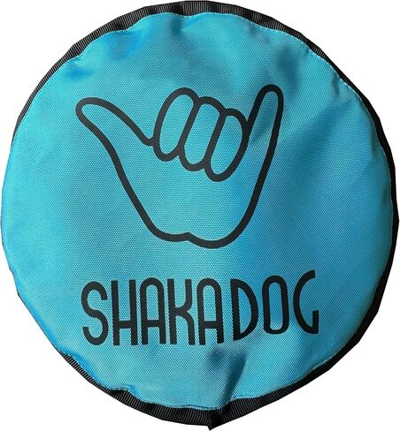 Shaka™ ZippyToss Flying Dog Disc, Interactive Durable Soft 9" Fetch Toy – Floats in Water & Safe on Teeth, All Breeds (Multi-Color, 5 Pack) in Saudi Arabia