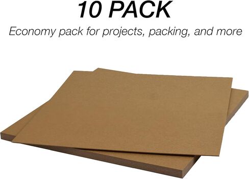 Samsill Chipboard Sheets 8.5 × 11 بوصة ، 100 حزمة ، خالية من الأحماض ، وزنها الثقيل 0.057 "، بني ، قم بإنشاء زينة ثلاثية الأبعاد للبطاقات ، والوسائط المختلطة ، والحرف ، ومنظم النسيج in Kuwait