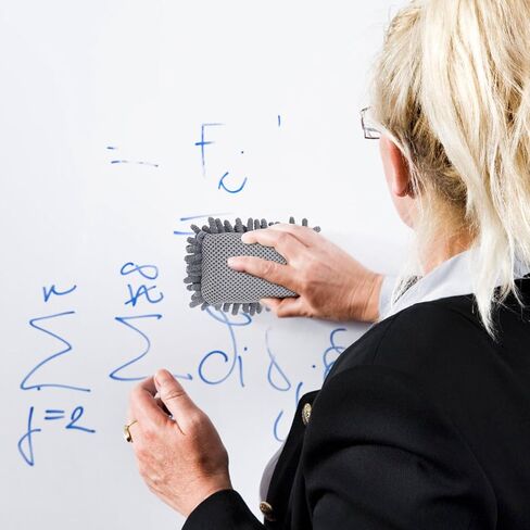 4 PCS Magnetic Microfiber Shag Dry Erase Whiteboard Eraser, Magnetic Washable Dry Erase Erasers White Board Chalk Board Eraser for Marker Chalk Home Classroom Office Supplies (Gray, Blue, Pink) in Kuwait