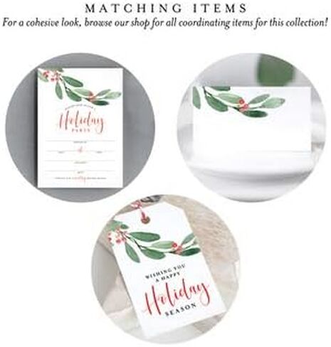 مجموعات Bliss Collections Greenery Watercolor Place Cards لحضور حفل زفاف أو حفلة ، وبطاقات مكان للجلوس للطاولات ، وسجلت لسهولة الطي ، و 50 حزمة ، و 2 × 3.5 بوصة in Saudi Arabia