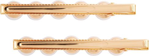 L. Erickson Etta Pearl Pinch Clip 2 -Pack - Cream Pearl/Gold in Kuwait