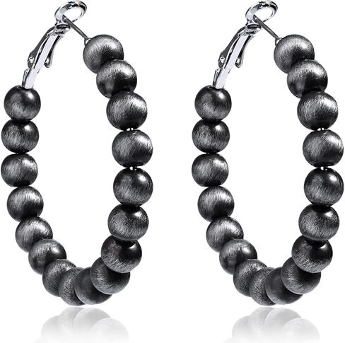 Navajo Pearls تتدلى أقراط طوق مكتنزة للنساء Hypoallergenic عتيق البقر المجوهرات المجوهرات in Saudi Arabia