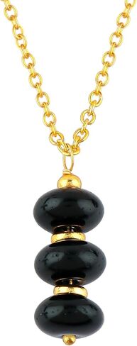 Natural Beads Y Necklace, Gold Plated Healing Crystal for Women, Birthstone Jewelry Pendant Necklace Gemstone Spiritual Jewelry for Her Christmas Gifts in Saudi Arabia