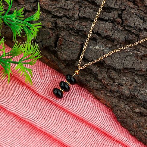 Natural Beads Y Necklace, Gold Plated Healing Crystal for Women, Birthstone Jewelry Pendant Necklace Gemstone Spiritual Jewelry for Her Christmas Gifts in Saudi Arabia