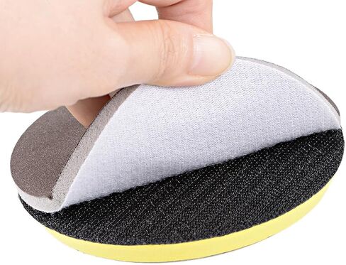 uxcell 2-Inch 400-Grits Sanding Sponge Hook and Loop Sanding Disc for Wood/Drywall/Metal 5pcs in Saudi Arabia