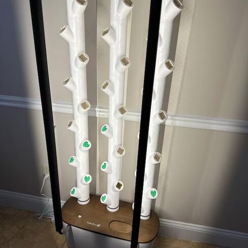 Set of 10 Pod Caps Compatible with Gardyn(the Caps go on top of yPod) (White) in Kuwait