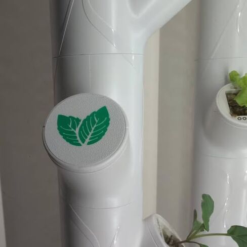 Set of 10 Pod Caps Compatible with Gardyn(the Caps go on top of yPod) (White) in Kuwait