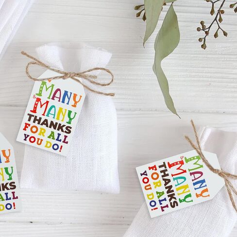 Joycraft 100pcs Gold Foil Tags with String ، علامات هدية Gold Dot ، 2.1 × 3.5 بوصة علامات ورق Kraft البيضاء ، علامات التفاف الهدية المخصصة لحفل حفل الزفاف. in Kuwait