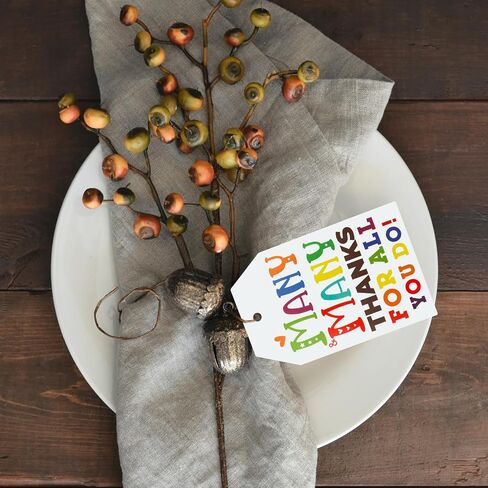 Joycraft 100pcs Gold Foil Tags with String ، علامات هدية Gold Dot ، 2.1 × 3.5 بوصة علامات ورق Kraft البيضاء ، علامات التفاف الهدية المخصصة لحفل حفل الزفاف. in Kuwait