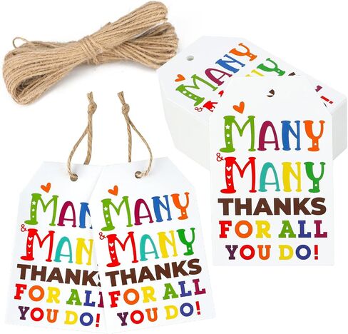 Joycraft 100pcs Gold Foil Tags with String ، علامات هدية Gold Dot ، 2.1 × 3.5 بوصة علامات ورق Kraft البيضاء ، علامات التفاف الهدية المخصصة لحفل حفل الزفاف. in Kuwait