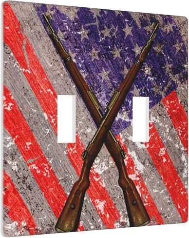 Tan Eucalyptus Light Switch Cover Decorative Double Toggle Wall Plate Watercolor Brown Leaves Plant With Floral Outlet Cover For Bedroom Living Room in Kuwait