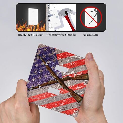 Tan Eucalyptus Light Switch Cover Decorative Double Toggle Wall Plate Watercolor Brown Leaves Plant With Floral Outlet Cover For Bedroom Living Room in Kuwait