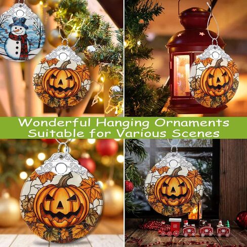 Black Cat Christmas Ornament - Crystal Glass Hanging Decoration, Suncatcher, Tree Ornament - Cat Gift Ideas in Saudi Arabia