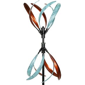 Spinners Wind Outdoor - Spinner Wind Wind Baring مع حصة في Garden and Garden ، منحوتات ورياح حديقة ، هدية مثالية للعائلة (13 '' W × 70.5 '' H)