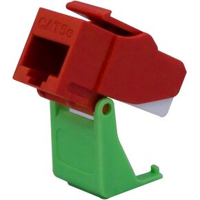 Legrand - On-Q WP3560BE Snap & Go Cat 6 Keystone Connector, Blue