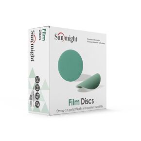 Sunmight Film 3" 500G Grip No Hole Disc, 54217, 50 Discs