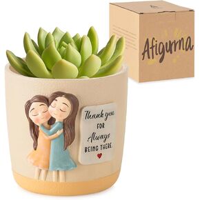 Gardening Gifts for Women: 5.3in Plant Gifts for Plant Lovers - Plant Mom Gifts for Gardener - Plant Pot Garden Gifts for Mom Friends Lady Birthday Mothers Day