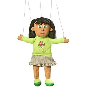 Jasmine Hispanic Girl Marionette String Puppet
