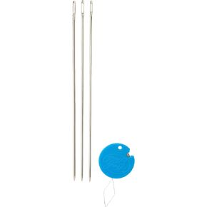 Handy Hands Pack of 3 (Y9) Yarn Tatting Needles, Gray