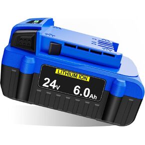 JGSPJ Battery Replacement for Kobalt 24V Battery MAX KB624-03 KB524-03 KB424-03 KB224-03 0673802 24V 6.0Ah Lithium Ion Batteries 2Pack
