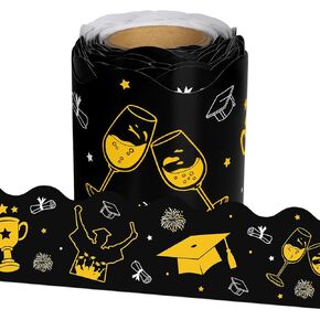 32.8 قدم حدود نشرة يوم القديس باتريك ، شامروك جولد كوين جرة جنوم جارشون الحدود in Kuwait