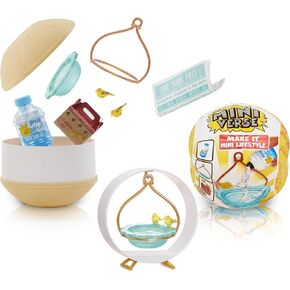 MGA's Miniverse Make It Mini Lifestyle Home Series 1 Collectibles, Mystery Blind Packaging, DIY Crafts, Resin Play, Replica Items, Mini Plants, Birdhouses, Bouquets Collectors, 8+