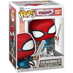 Funko Pop! Marvel: Friendly Neighborhood Spider-Man - Spider-Man (Homemade Suit) - Collectable Vinyl Figure - Gift Idea - Official Merchandise - Toys for Kids & Adults - Cartoons Fans