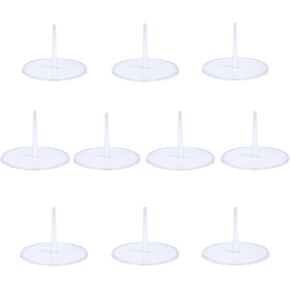 10 Pieces Doll Display Stand Figure Stand Showcase Holder