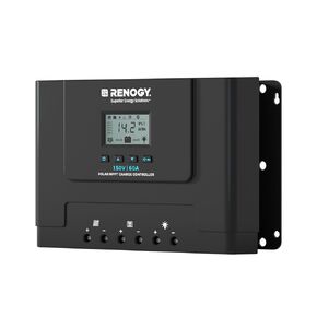 Renogy 50 Amp MPPT Charge Controller 12V MPPT Solar Charge Controller, Capable for Solar Panel and Alternator Power Input, with DC to DC Battery Charger Function, for Gel, AGM, and Lithium Batteries