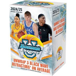 2024-25 Topps Bowman University Chrome Basketball - Factory Sealed - Value Box