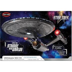Polar Lights Star Trek Strange New Worlds U.S.S. Enterprise 1: 1000 Scale Model Kit