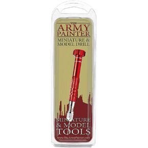 The Army Painter Miniature and Model Drill - Pin Vise Hobby Drilling and Pinning Tool with Three Drill Bits for Tabletop Roleplaying, Boardgames, and Wargames Miniature Modelling
