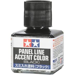 Tamiya Panel Line Color 40ml Black TAM87131 Plastics Paint Monels