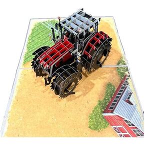ETA 3D مركبة منبثقة البطاقة القديم للسيارة Steam Train Train لعيد الأب ، بطاقة التقاعد ، بطاقة عيد ميلاد له ، الأطفال ، الأب ، الزوج ، الابن ، الجد (قطار البخار H34)