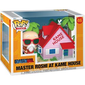 فونكو بوب! المدينة: Dragon Ball - Master Roshi at Kame House - شخصية فينيل قابلة للتحصيل - فكرة الهدية - البضائع الرسمية - ألعاب للأطفال والكبار - مراوح أنيمي - نموذج نموذج لهواة جمع العملات