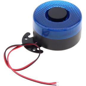 Backup Alarm for Cars, 12V/24V 105dB Reverse Beeper Backup Alarm Vehicle Auto Back Up Horn Car Reverse Alarm Back Up Buzzer with Light