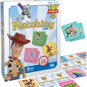 Wonder Forge Toy Story 4 Matching Game | Build Focus and Memory with Woody, Buzz, and Beloved Pixar Characters | Fun and Engaging Activity for Kids Ages 3+
