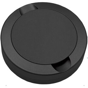 Gamemen Snus علب الألمنيوم الأسود 3 طبقات Snuffbox CNC Metal لتعبئة Snus (أسود)