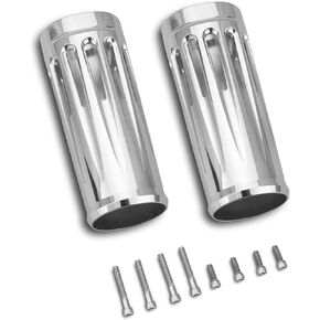 Billet 49mm Fork slider Boots cover For Harley Touring Bagger FLHR FLHX FLHXS Ultra FLHTCUTG Limited Low FLHTKL CVO Street Glide FLHXSE in Kuwait