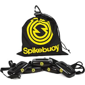 Spikeball Spikebuoy على ملحق المياه - اللعب في المسبح أو على الشاطئ - الاستخدام مع مجموعات قياسية ومحترفة وأسبوعية - تشمل عوامات الساق وحقيبة المرساة