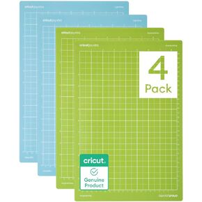 Cricut Mat Variety Pack (4 عدد ، 8.5 بوصة × 12 بوصة) - لآلة Joy Xtra - تتضمن 2 standardgrip و 2 lightgrip