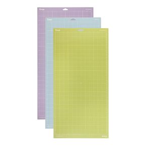 Cricut Mat Variety Pack (4 عدد ، 12 بوصة × 12 بوصة) - لاستكشاف آلات الصانع - تشمل 2 قياسي ، 1 lightgrip ، 1 StrongGrip