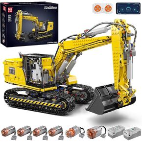 MOLD KING 13112 مجموعات بناء حفارة من RC ، 2169+ قطع طرازات بناء ، أدوات علوم البناء عن بُعد APP Contract
