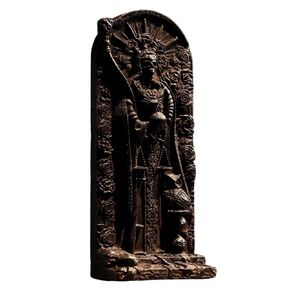 Santa Muerte goddess statuette, Holy Death, for home altar, Religious statue, wicca, witches, statue, witches, Wooden home decoration (Wood)