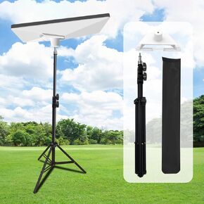 Starlink Mini Portable Tripod Mounting Kit,Tripod Plus Mini Base,Adjustable Height from 2.49 FT to 6.4 FT,Starlink Mini Tripod Mounting Kit for Camping and RV Traveling