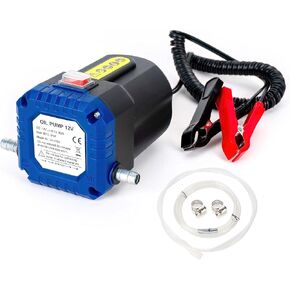 AIGMISON 12V 80W Oil Change Pump Extractor,Upgraded Electric Oil Pump with Overload Protection,Motor Oil Diesel Fluid Transfer Pump,Oil Transfer Pump with Tubes in Saudi Arabia